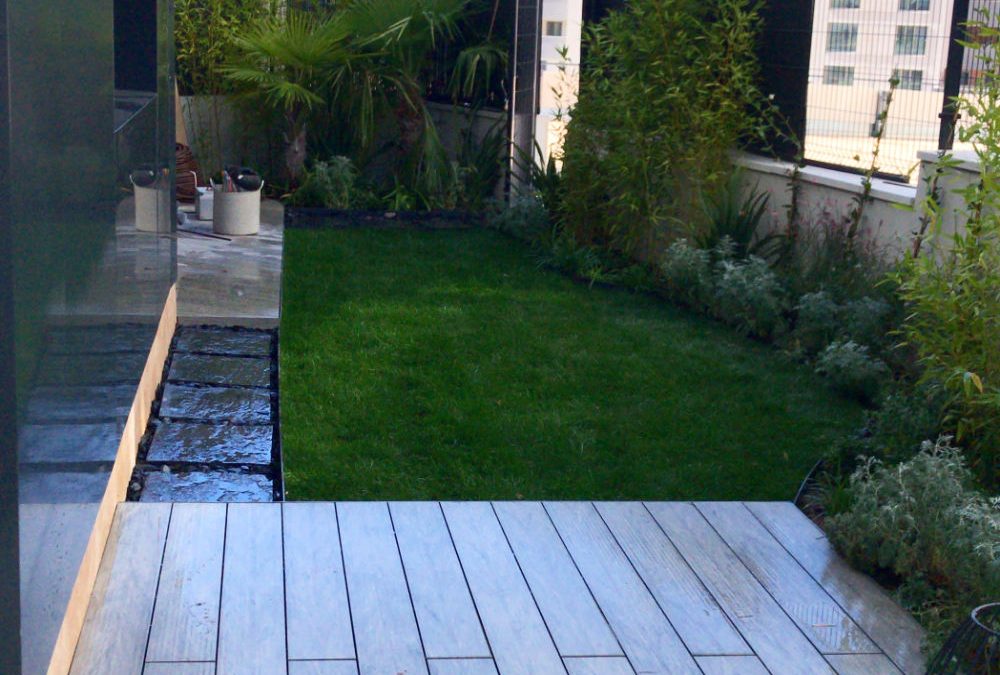 Piso con patio en Madrid